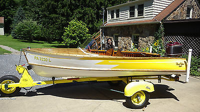 1959 Penn Yan Swift XGS Stepped  13 Ft. with Mercury Mark 55 and Tee Nee Trailer