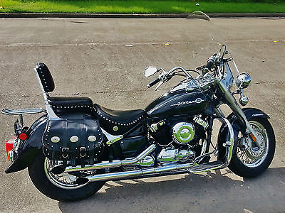Yamaha : V Star 2000 yamaha v star 650 classic black on black motorcycle with added accessories