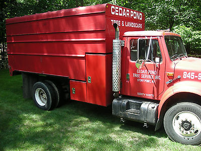 International Harvester : Other 1996 international 4900 chipper truck