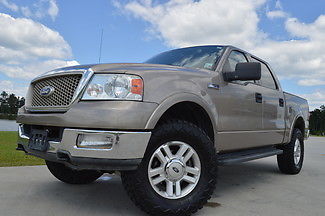 Ford : F-150 Lariat 2004 ford f 150 crew cab lariat 4 x 4 well kept truck