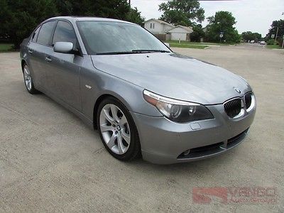 BMW : 5-Series 550i 2007 550 i 5.5 l v 8 navigation sunroof texas owned well maintained clean carfax