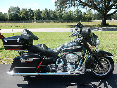 Harley-Davidson : Touring ELECTRA GLIDE CLASSIC, TWIN CAM, LOW MILES, BLK FRONT END, 100TH ANNV, TRUE DUAL