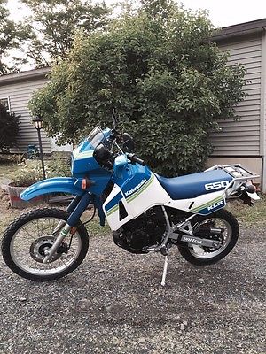 Kawasaki : KLR 1989 kawasaki klr 650 original super nice low 4000 org miles like new shape