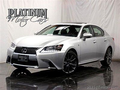 Lexus : GS 4dr Sedan AWD F Sport - Clean Carfax - Warranty - Navigation - Cold Weather Pkg - Red Leather