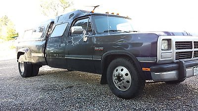 Dodge : Other Pickups Base Extended Cab Pickup 2-Door 1992 dodge d 350 base extended cab pickup 2 door 5.9 l