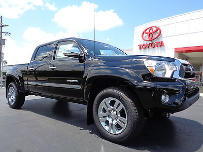 Toyota : Tacoma Double Cab Long Bed 4x4 Limited Nav Leather 4WD New 2015 Tacoma Double Cab 4x4 Long Bed Limited Navigation Heated Leather Black