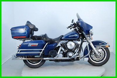 Harley-Davidson : Other 1998 harley davidson electra glide classic flhtci blue stock p 12446