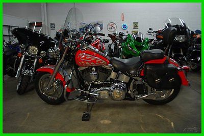 Harley-Davidson : Softail 2002 fat boy with upgraded 95 cubic inch engine price reduced