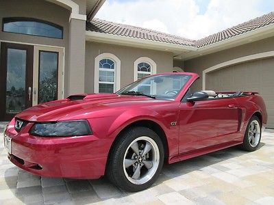 Ford : Mustang GT CONVERTIBLE LOW 31k Miles! Mach1000 CD Leather Automatic! Nicest One Anywhere~ Dont Miss It!