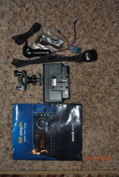 XM onyX Radio by Sirius for Motorcycle or Bike. Never used., 1