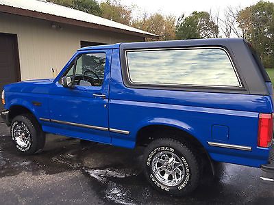 Ford : Bronco XL Sport Utility 2-Door 1992 ford bronco