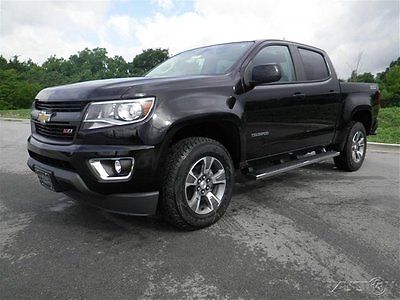 Chevrolet : Colorado Heated Seats Chrome Steps HD Trailering Package 15 chevy colorado z 71 crew cab 4 x 4 5 bed black on black 3.6 l v 6 bose navigation
