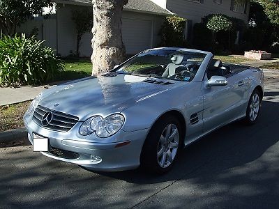 Mercedes-Benz : SL-Class SL500 Sport 2003 mercedes benz sl 500 sport silver grey only 34 000 miles