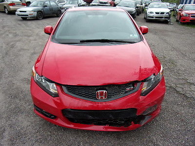 Honda : Civic Si Coupe 2-Door repairable rebuildable wrecked salvage project e z fix 6 speed coupe 2.4 v-tec