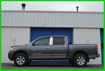 Nissan : Titan SV Crew Cab 4X4 4WD Rear Camera Full Power Save Repairable Rebuildable Salvage Lot Drives Great Project Builder Fixer Wrecked