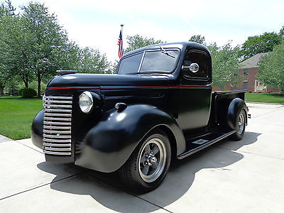 Chevrolet : Other Pickups Resto-Mod 1940 chevy pick up street rod lt 1 700 r 4 subframed leather interior solid