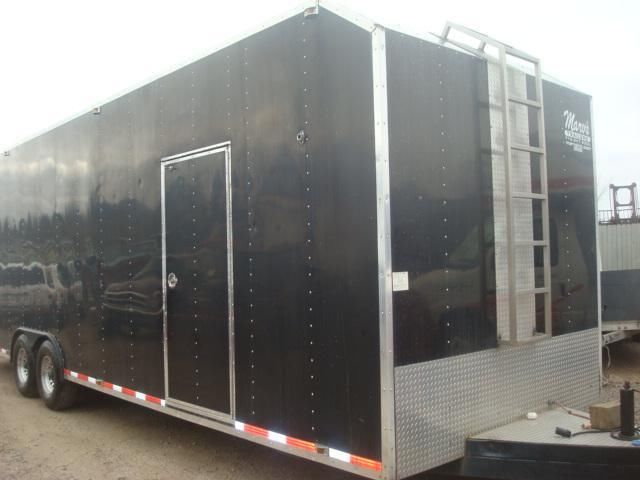 94 MATHEES 8.5X30 LOADED ENCLOSED TRAILER