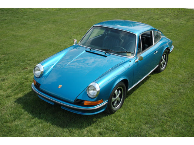 Porsche : 911 911 E 1973 porsche 911 e coupe collectors restored
