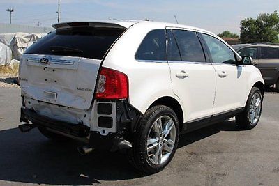 Ford : Edge Limited 2011 ford edge limited repairable salvage wrecked damaged fixable rebuilder save