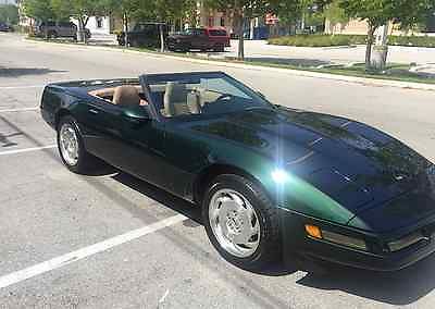 Chevrolet : Corvette Base Convertible 2-Door 1995 corvette convertible lt 1 v 8 300 hp mint in out 69 000 mi 9 out of 10 car