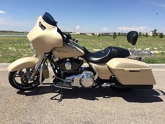 Harley-Davidson : Touring 2014 tan special street glide 1689 cc dyno tuned headers two brothers texas