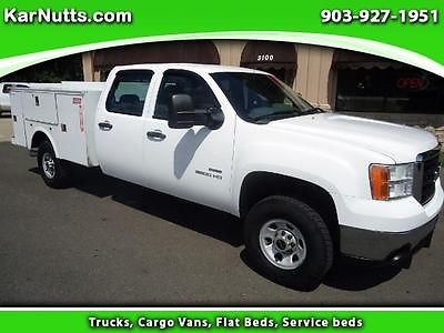 GMC : Sierra 3500 Work Truck Crew Cab 4WD 2010 gmc sierra 4 x 4 3500 hd service truck utility truck