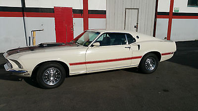 Ford : Mustang MACH 1 1969 ford mustang base fastback 2 door 5.8 l