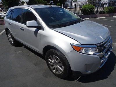 Ford : Edge SEL 2011 ford edge sel damaged fixable project repairable salvage rebuilder save