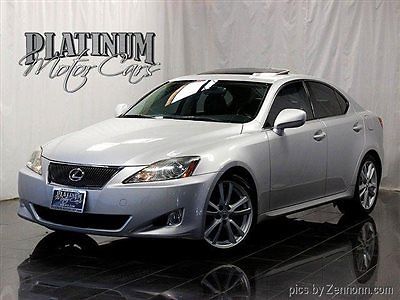 Lexus : IS 4dr Sport Sedan Automatic Low Miles - Clean Carfax -  Spork Package - Sunroof - Paddle Shift - Aux/MP3/CD