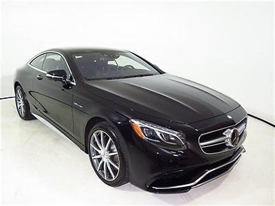 Mercedes-Benz : S-Class 2dr Coupe S63 AMG 4MATIC 2015 s 63 amg coupe 5 k miles lane assist drivers assist camera system s 65