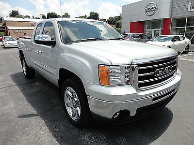 GMC : Sierra 2500 2013 GMC Sierra 1500 SLE V8 4X4 One Owner 4WD 2013 gmc sierra 1500 extended cab sle v 8 4 x 4 one owner clean carfax video silver