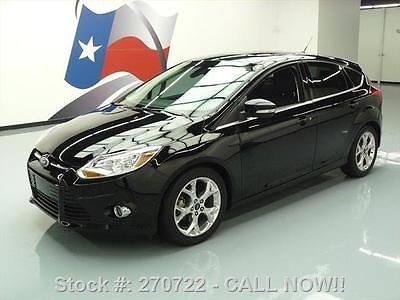 Ford : Focus SEL HATCHBACK SUNROOF LEATHER NAV 2012 ford focus sel hatchback sunroof leather nav 31 k 270722 texas direct auto