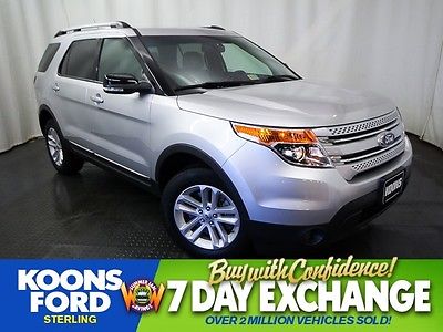 Ford : Explorer XLT V6 Premium 4WD Certified & Loaded~Navigation~Moonroof~Leather~One-Owner~Low MIles~Non-Smoker