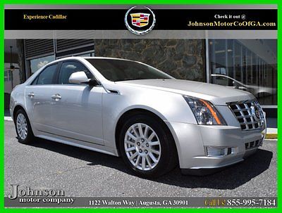 Cadillac : CTS 3.0L Certified 2012 cadillac cts sunroof leather onstar certified 3.0 l bose silver