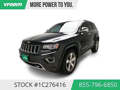 Jeep : Grand Cherokee Overland Certified 2014 19K MILES 1 OWNER 2014 jeep grand cherokee overland 19 k mile nav sunroof 1 ownr clean carfax vroom