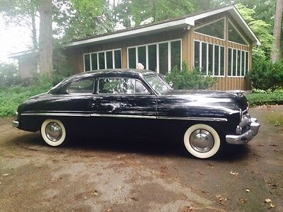 Mercury : Other Two door sedan 1950 mercury sedan black all original