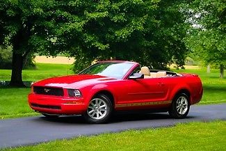 Ford : Mustang Deluxe SEE FULL HD VIDEO CERTIFIED PRE OWNED CONVERTIBLE FREE NATIONAL WARRANTY LEATHER