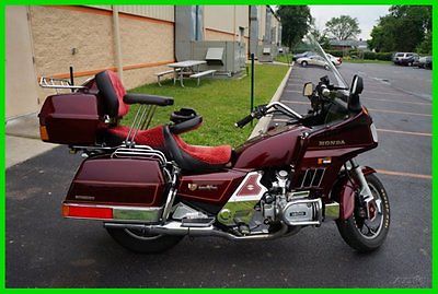 Honda : Gold Wing Used 85 Honda GL1200 Interstate Gold Wing Good Condition Extra Exhaust CD Player