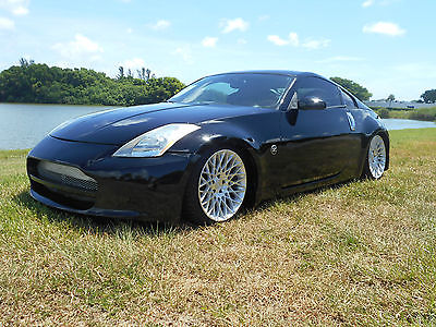 Nissan : 350Z Touring 2003 nissan 350 z fully custom black touring edition loaded with options like new