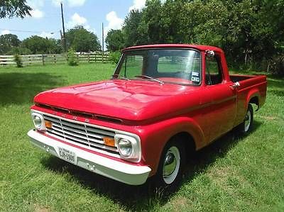 Ford : F-100 pick up 1963 ford f 100 shortbed pick up new paint truck classic 5.0 302 custom seat