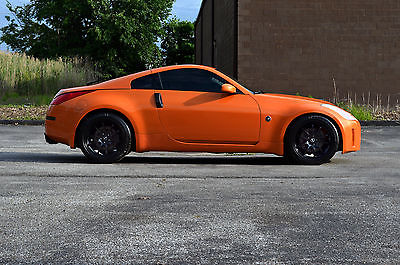 Nissan : 350Z Enthusiast Coupe 2-Door 2007 350 z solar orange pearl 6 spd manual low miles clean title in hand