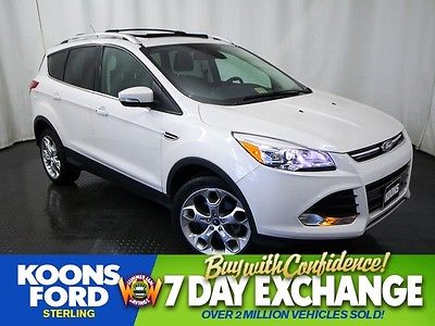 Ford : Escape Titanium AWD Factory Certified~One-Owner~Non-Smoker~Navigation~Moonroof~7-Year/100k Warranty