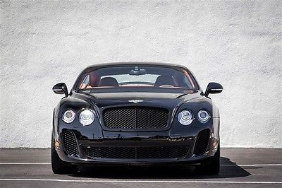Bentley : Continental GT Supersports RARE 2010 Bentley Supersports! 280K MSRP! Pristine So Cal Car. $888 per month!