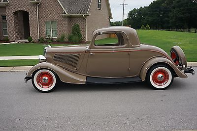 Ford : Other Deluxe 1934 ford 3 window deluxe coupe all henry ford steel street rod with rumble seat
