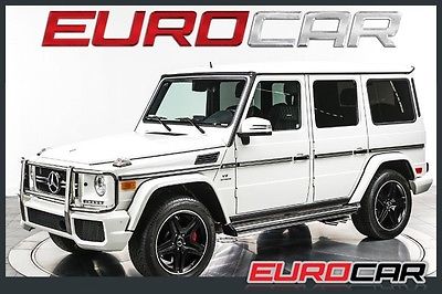 Mercedes-Benz : G-Class G63 AMG MERCEDES G63 AMG, CARBON FIBER DASH, LUXURY CROSS STITCHED SEATS, RED CALIPERS
