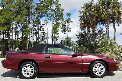 Chevrolet : Camaro RARE FLORIDA CERTIFIED LEATHER LIKE SS! AUTOMATIC 35TH ANNIV CONVERTIBLE~MONSOON SOUND~GRAPHICS~GOODYEARS~NICE~37k Z28