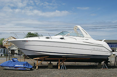 2001 Monterey 302 Cruiser with 2 Mercruiser 350 EFI & Bravo 3 Dual Prop