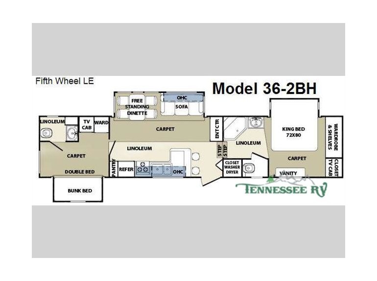 2008 Forest River Rv Cardinal LE 36-2BH