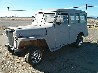 Willys : Willys Overland Wagon 1949 jeep willys overland wagon primer gray great builder project