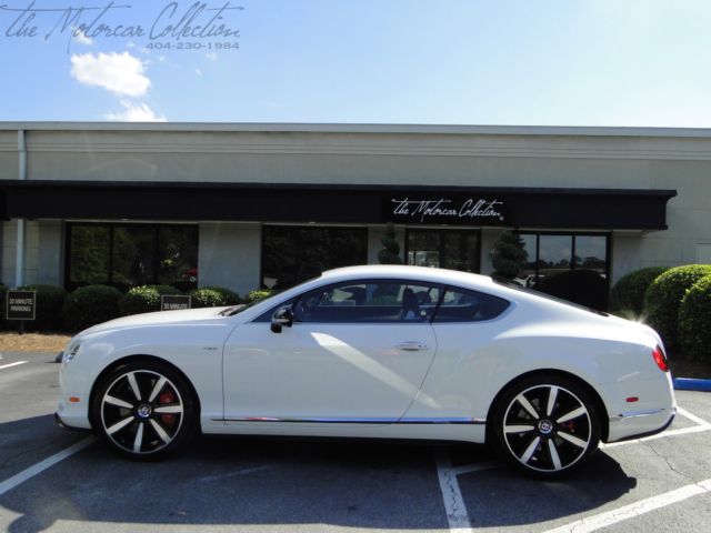 Bentley : Continental GT GTS 2015 1 of a kind best color combo bentley gt gts must see white on white